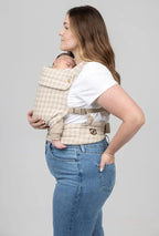 Mabē Monarch Ergonomic Baby Carrier – Premium Cotton Soft Structured Newborn to - Image 5