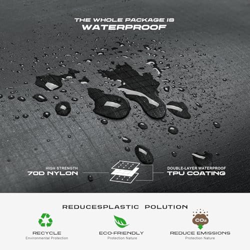 TPU Vacuum Bag for Travel (Full Open, Grey,1Pcs+Pump)
