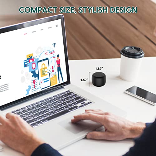 Pocket Mini Portable White Noise Machine for Travel (2 Pack - Black / Pocket Mini)