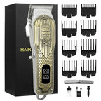 Heavy Duty Professional Hair Clippers for Men (14-piece set)