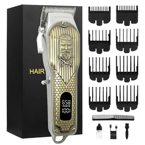 Heavy Duty Professional Hair Clippers for Men (14-piece set)