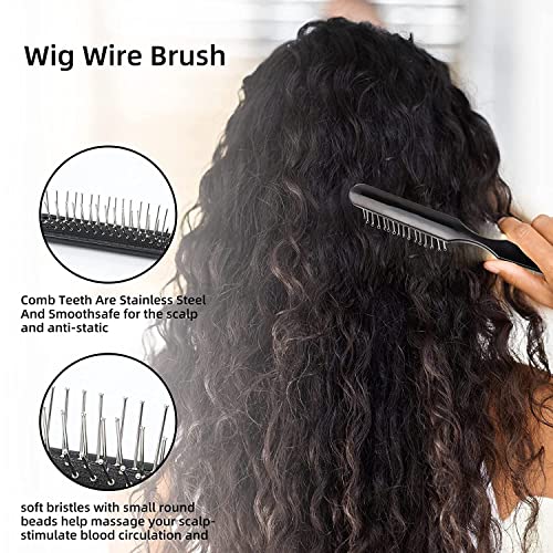 12Pcs Wig Styling Set (BLACK)