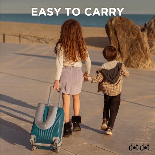 Twist Memory Foam Kids Travel Pillow (Mini Gray / Kids/Petite (23"))