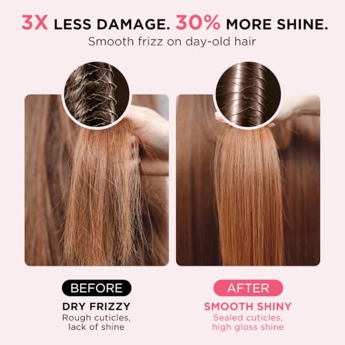 4 in 1 Blow Dryer Brush Set with Cool Shot Button (Pink)