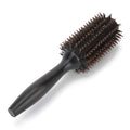 Boar Round Styling Hair Brush Wood Roller Round Comb Heat Anti Static Hairdressing Comb Blow Dryer & Curling Roll Hairbrush