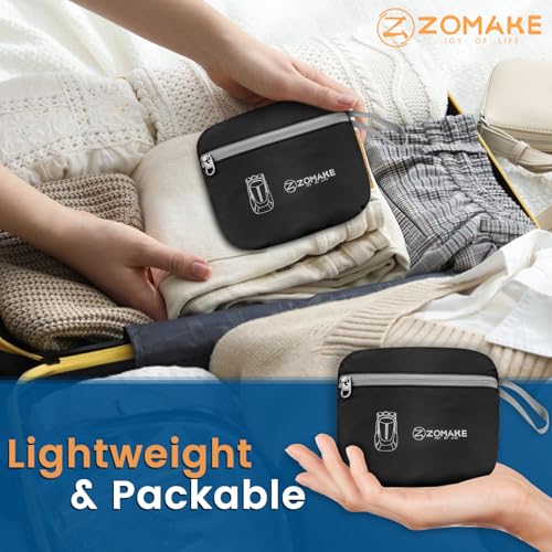 Lightweight Packable Backpack 25L (25L / Black B)