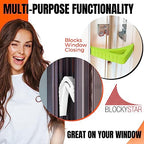 Rubber Door Stopper & Window Wedge (Red)
