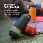 Travel Puffy Blanket (Berry Fade)