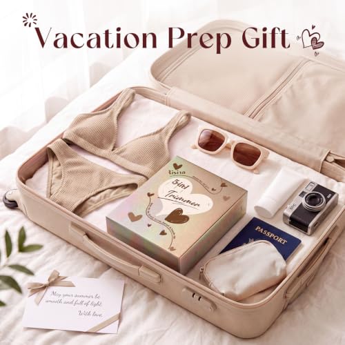 5-in-1 Bikini Trimmer for Women, Birthday Gifts for Women, Gift Set (Gold)