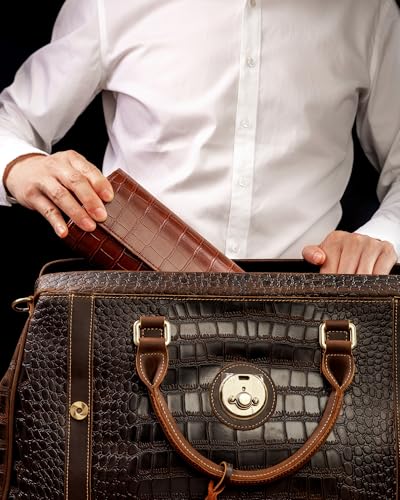 2 Watch Travel Case (Dark Brown / 2 Slot)