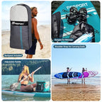 11' Premium Stand Up Paddle Board (Lake Blue)
