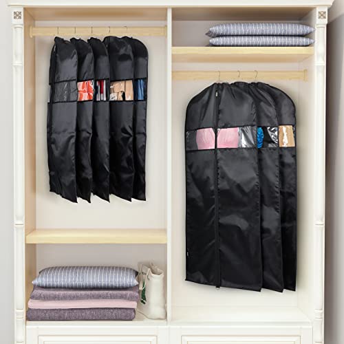 Garment Bags Suit Bag for Storage and Travel (24"X40/50"-6pcs - Oxford)