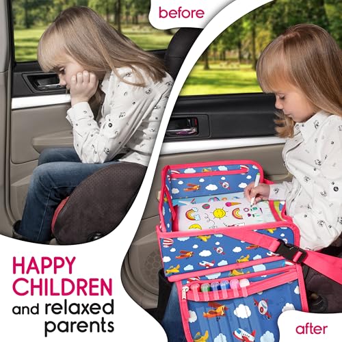 Kids Car Seat Travel Tray (AIRPLANE)