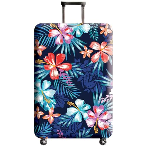Luggage Cover (Flower / S: Fit 19-20 Inch Luggage)