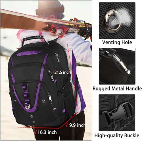 18.4 Travel Backpack Men Women