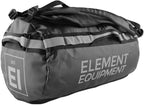 Element Equipment Trailhead Duffel Bag Shoulder Straps Waterproof Black/Grey by ElementEquipment