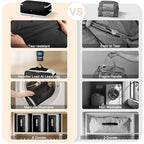 Comforter Storage Bag (Black / XL-2 Pack - 4-Layer)