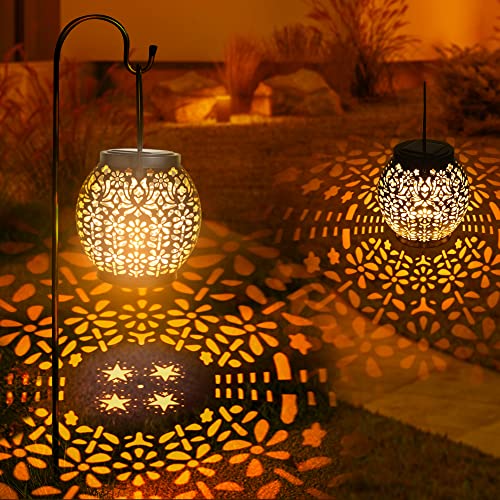 Solar Lantern Lights (Retro Hollow Lantern Lights)