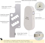 CGPLUS Security Door Stopper Alarm SEDOLI 100DB Siren - Image 8