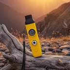 Multifunctional Survival Emergency Whistle for Kids with Compass Hiking Survival (egg yellow2pcs)