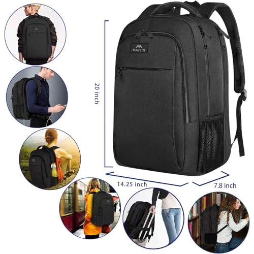 18 Inch Laptop Backpack (18 Inch / Deep Black)