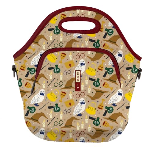 LunchTote Zippered Bag Insulated Neoprene Caddy (Horcrux / X-Large 6.5 Quart Lunch Tote)