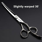 6/7/8 inch Personalized Rose Print Hair Clipper Set (Scissors Set) (7 inch-3pc-A)