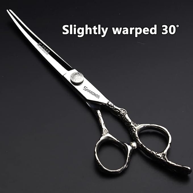 Professional Stainless Steel Hair Clippers for Hairdressers - 6/7/7.5/8/9-inch Sharp Blades (6 inch-4pc)
