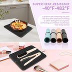 Oversize Silicone Heat Resistant Mat (Black)