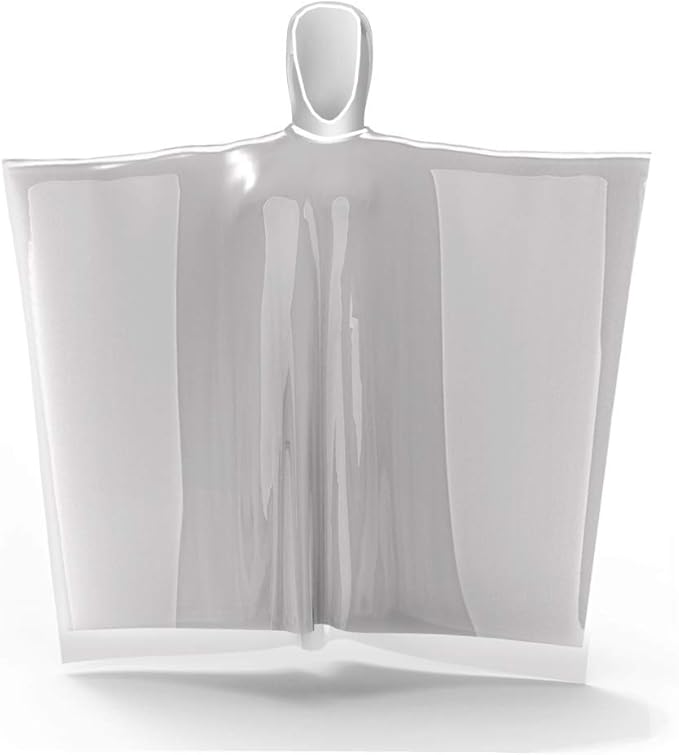 Rain Ponchos, with Drawstring Hood （10 Pack） Emergency Disposable Rain Ponchos - Image 3