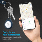 Protector AirTag Holder (Carabiner Clip Navy)