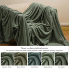 Fleece Blanket King 108x90 (Olive Green / King(108" X 90"))