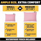 Camping Pillow (Rose / Small)