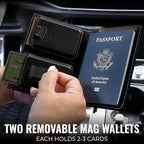 Passport Wallet with Holder for AirTag (Onyx)