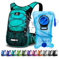 Insulated Hydration Backpack Pack with 3L BPA Free Bladder (Emerald)