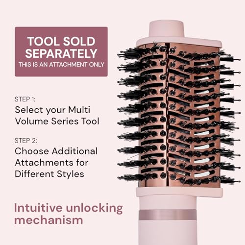 Multi Volume Dryer Brush Attachment (Attachment - Blush - Teardrop 60mm)