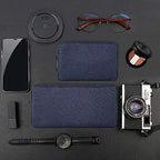 2 Pack Portable Storage Pouch Bag (Navy Blue)