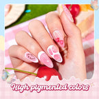 Beetles Pastel Gel Polish Set (A - Pink Yellow Blue | Spring Anthology)