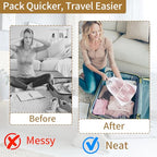 20 Pack Shoe Bags for Travel (Translucent)