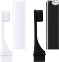 Patelai 2 Pieces Travel Toothbrush Set, Soft Bristle Mini Foldable Tooth Brush by Patelai