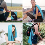 Microfiber Travel Towel (Marineblue / XXL:40"×72")