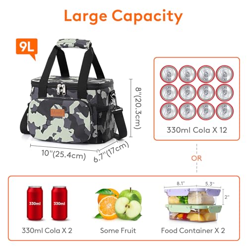 Medium Lunch Bag (Camouflage / Medium(9L))