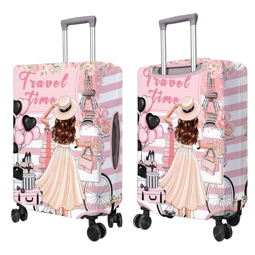 Travel Luggage Cover Suitcase Protector Fits 18 (D-2 / XL(29-32in))