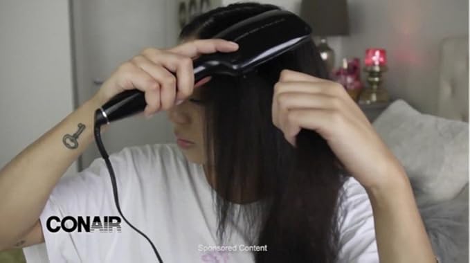INFINITIPRO BY CONAIR Diamond-Infused Ceramic Hot Brush, Smoothing Hot Brush