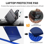 17 Inch Laptop Backpack for Travel with Backpack Rain Cover College Backpack for Men Laptop Bag with USB Charging Port (Dark Grey With Rain Cover / 17 Inch)