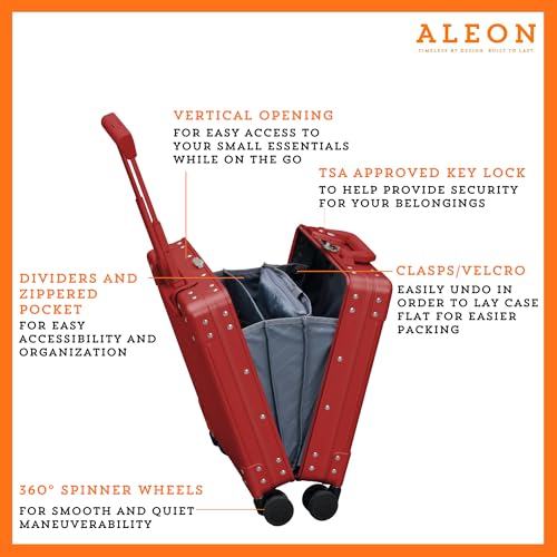 16" Aluminum Vertical Underseat Carry (One_Size / Ruby)