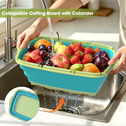 Camping Cutting Board (Blue Green)