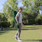 Oversized Heavy Duty Camping Chairs (Dark Green / Twin Pack)