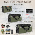 Waterproof Duffel Bag (Olive / 60L)