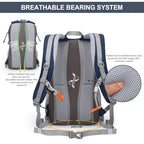 20L Hiking Backpack (Blue&orange-20l / 20L)